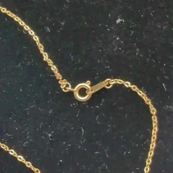 18 inch gold tone Rope chain Vintage estate piece - Picture 2 of 3